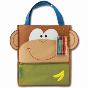 Stephen Joseph Monkey Art Tote Bag